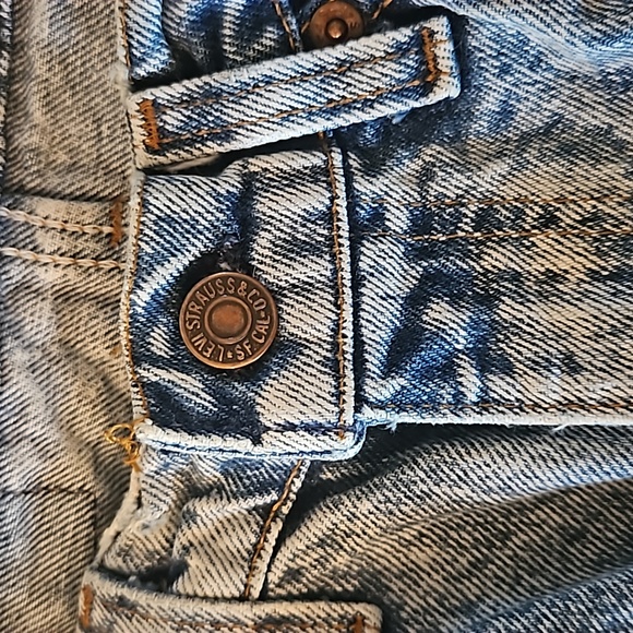 Mens Size Levi’s 30×31 508 Orange Tab Blue Jeans Vintage - Picture 2 of 13